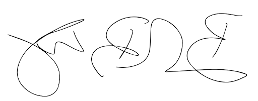 Dr. Kelly's Signature